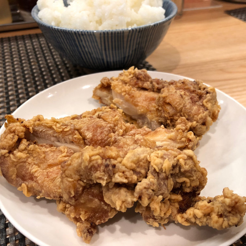 唐揚げ定食(セアブラノ神 伏見店 )