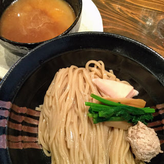 鶏と野菜のベジポタつけ麺(侍麺)