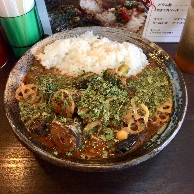 インド風カレー（鯖味噌＋野菜）(カレーノトリコ )