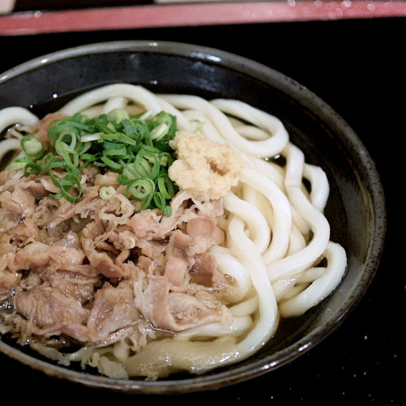 肉うどん(こがね製麺所 瓦町FLAG店)