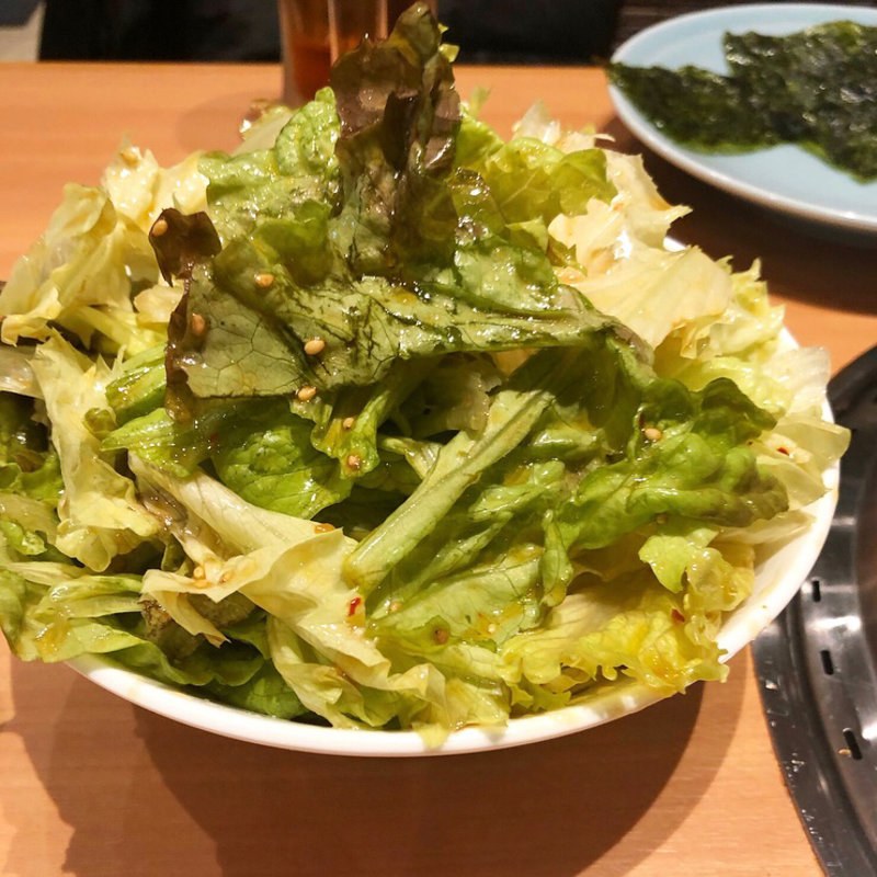 サラダ(やきにく庭園)