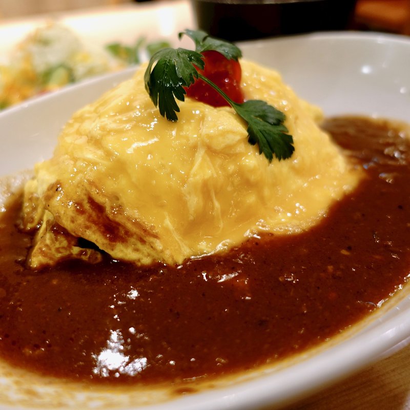 オムライスセット(キッチンジロー中之島フェスティバルプラザ店)