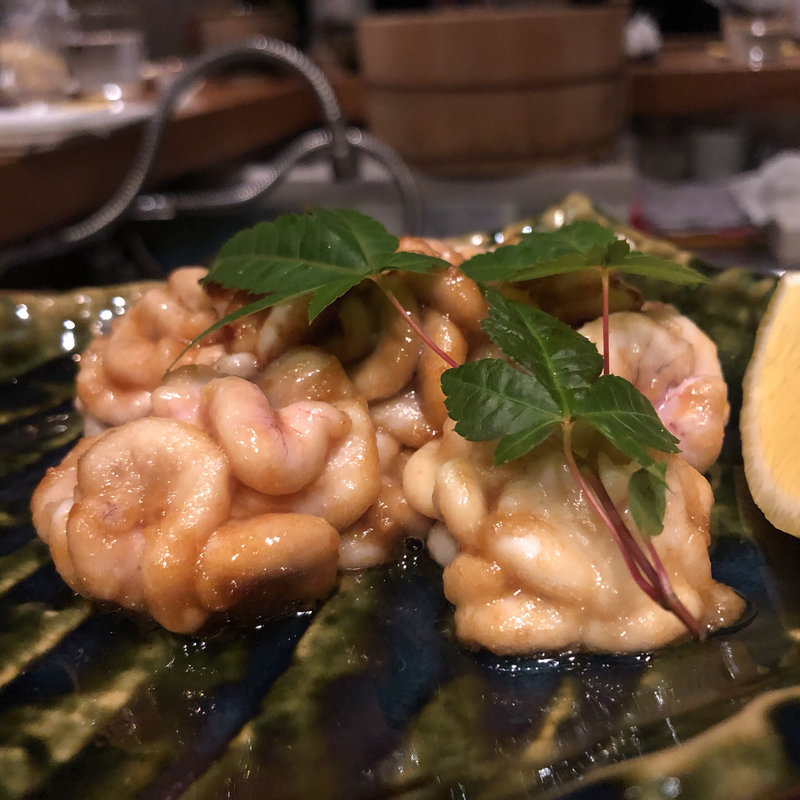 白子のバター焼き(メデ・イタシ)