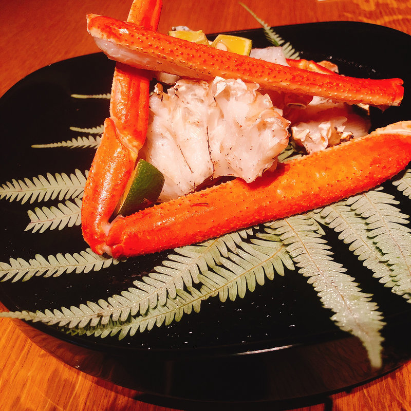 焼き蟹(ふくい、望洋楼 青山店)