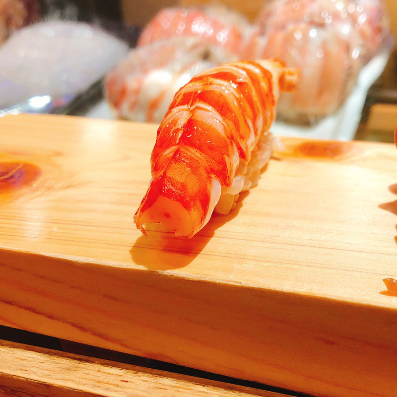 車海老の握り(つきぢ神楽寿司)