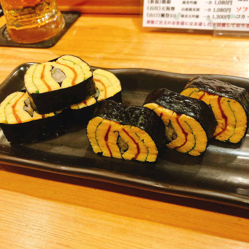 玉子(つきぢ神楽寿司)