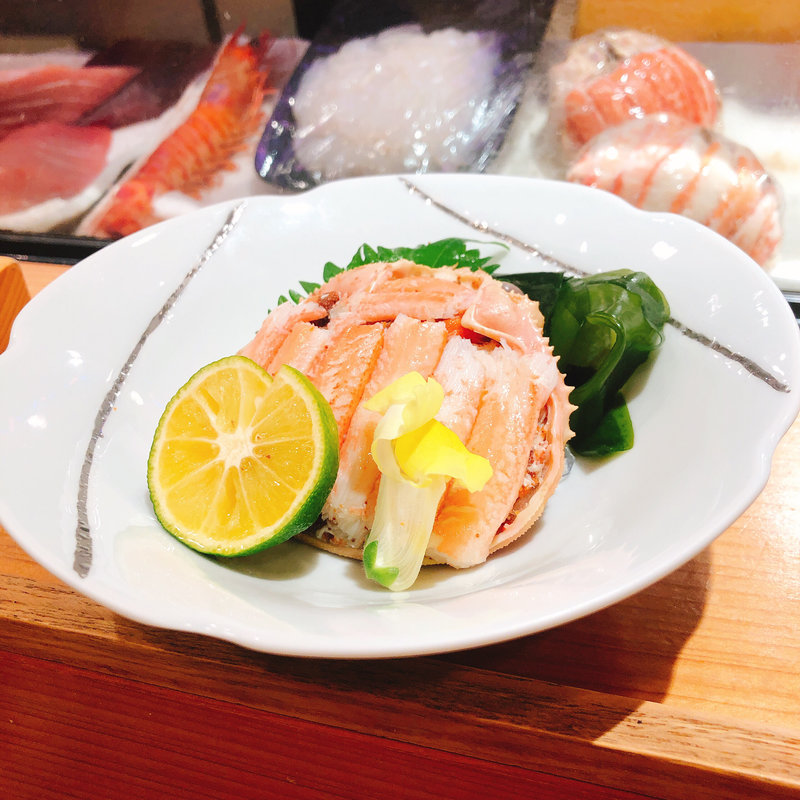 せこ蟹(つきぢ神楽寿司)