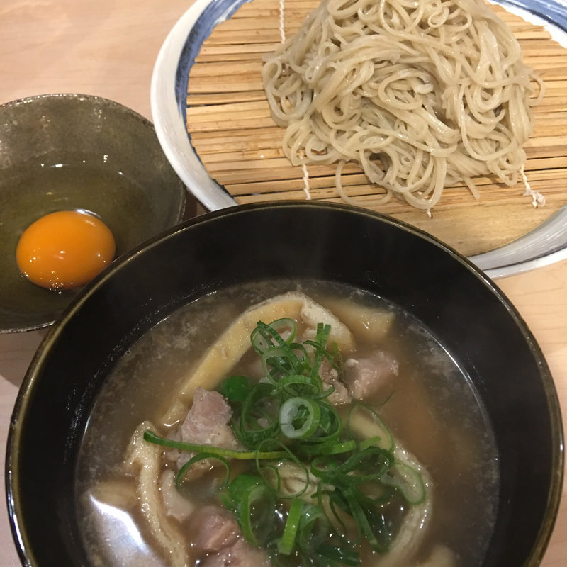 鶏塩せいろ(手打ち蕎麦 松庵)