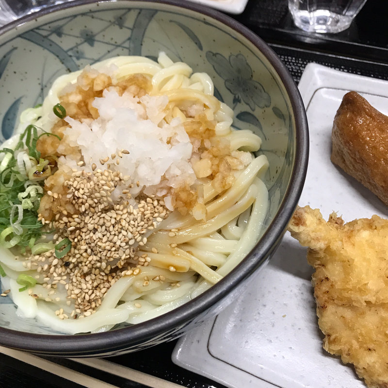 おろし醤油うどん(まるたか)