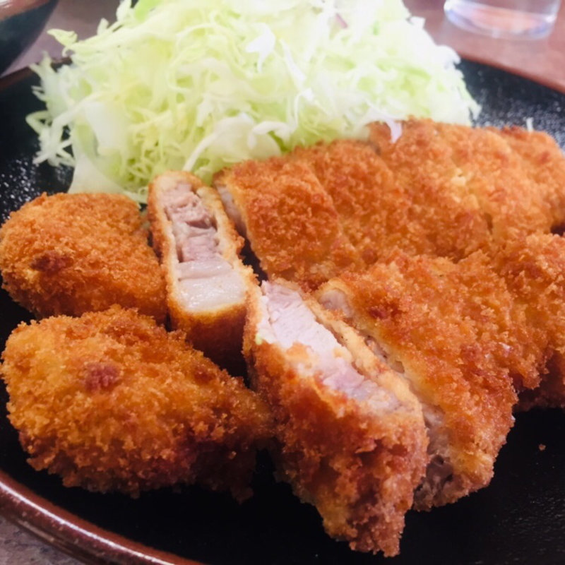 黒豚ロースかつ定食(とんかつとん太 )