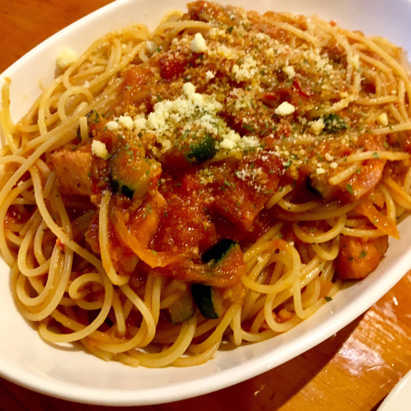 カニと野菜のトマトクリームパスタ(GRILL KING （グリルキング）)