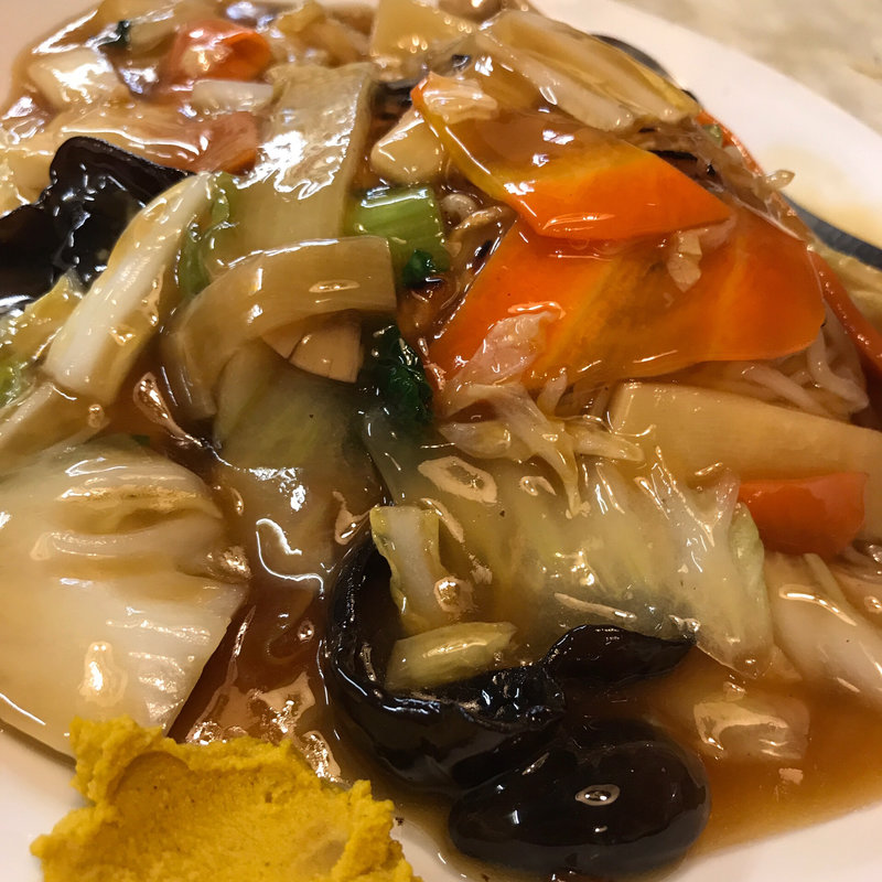 あんかけ焼きソバ(水新菜館 （ミズシンサイカン）)