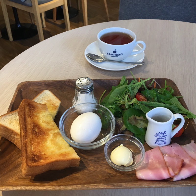 トーストセット(ブラザーズカフェ なんば店 （BROTHERS Cafe）)