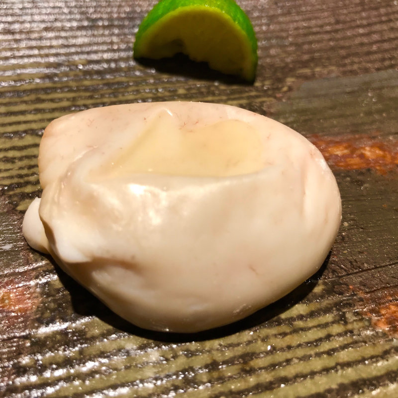 河豚の白子(鮓木村建介)