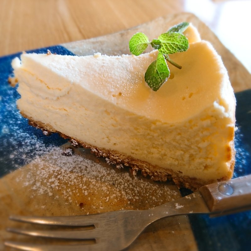 チーズケーキ(海のカフェ高木)