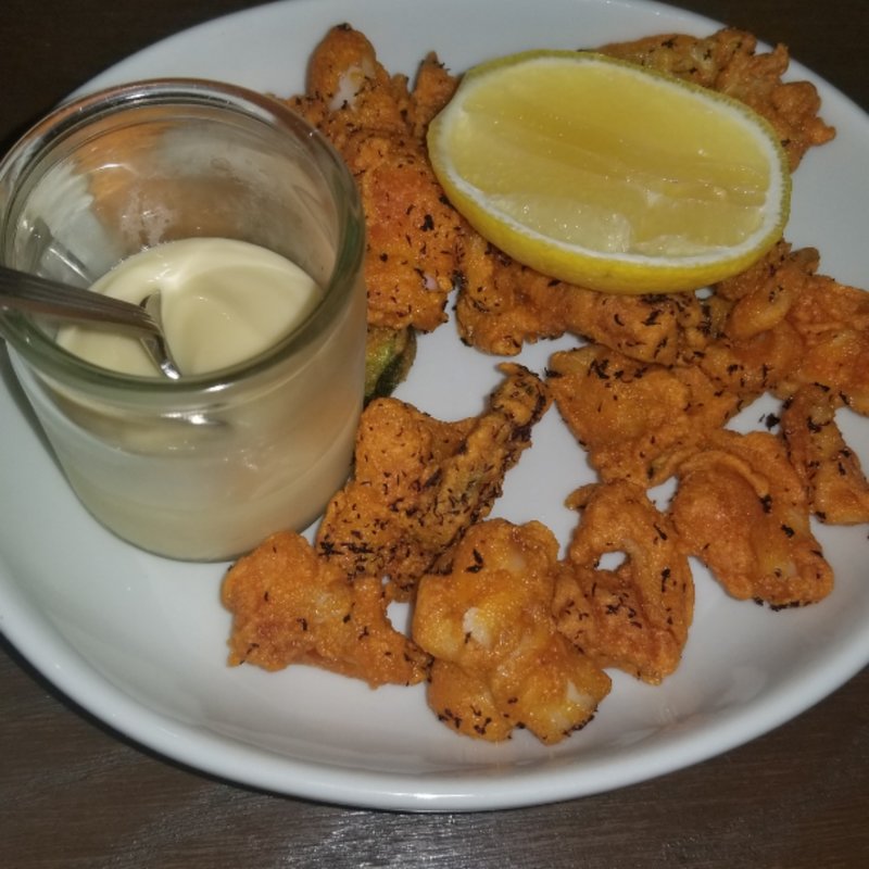 カラマリとズッキーニのフリットアイオリ(THE APOLLO （アポロ）)