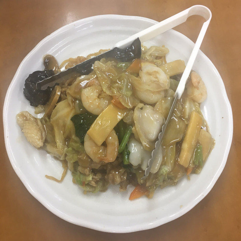 海老焼きそば(金春本館 （コンパル）)