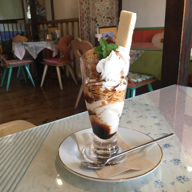 豆乳プリンパフェ(ファラフェルガーデン 京都店 （Falafel Garden）)