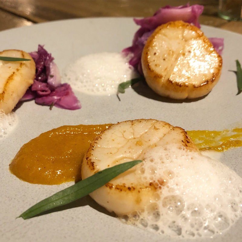 北海道ホタテのポアレ(lumielune(ルミエルネ))