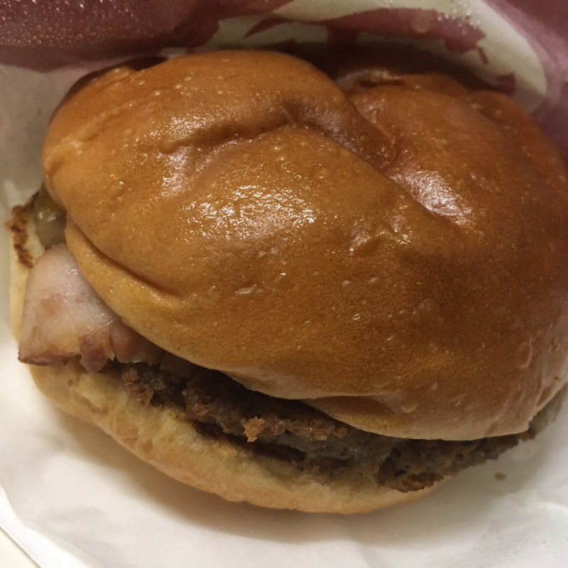 絶品ベーコンチーズバーガー(ロッテリア 札幌中央店)