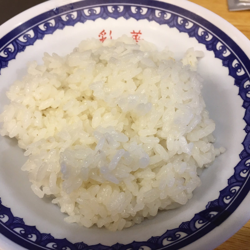 ライス(彩華ラーメン 八尾店)