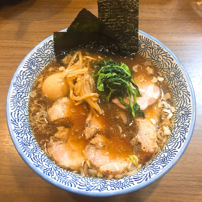 特製生姜醤油ラーメン(煮干しつけ麺 宮元)