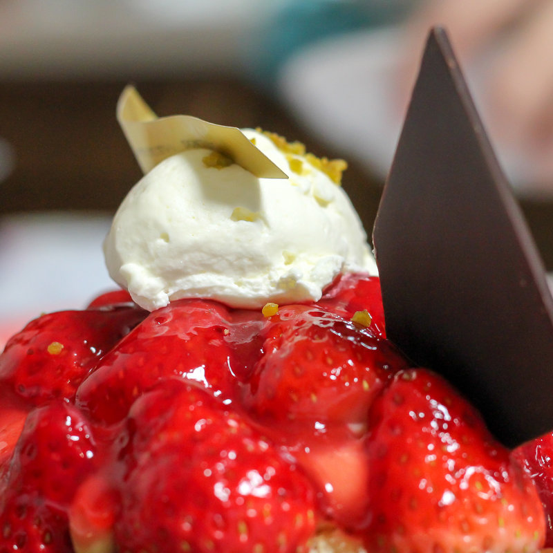 いちごのタルト(アンリ・シャルパンティエ 池袋東武百貨店)