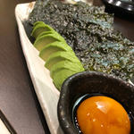 アボカド刺と韓国海苔(和みや)