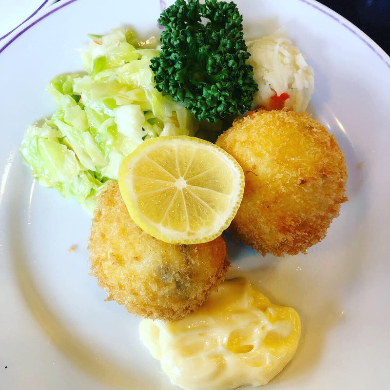 蟹クリームコロッケ(たいめいけん )