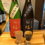 飲み比べセット(日本酒バー饗)