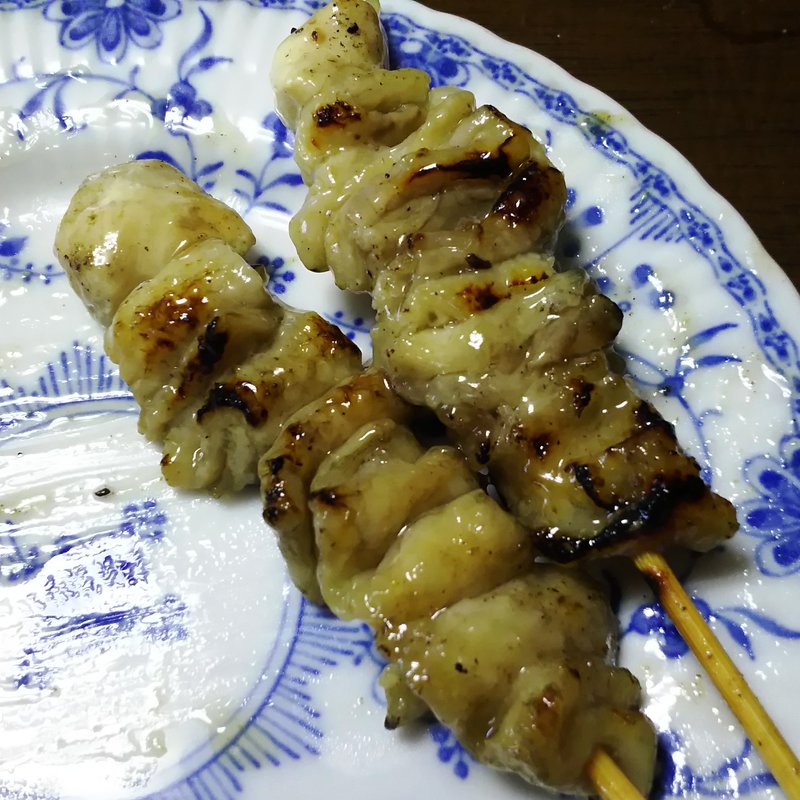 かわ塩串(やきとり本舗ハマケイ 川崎アゼリア店)
