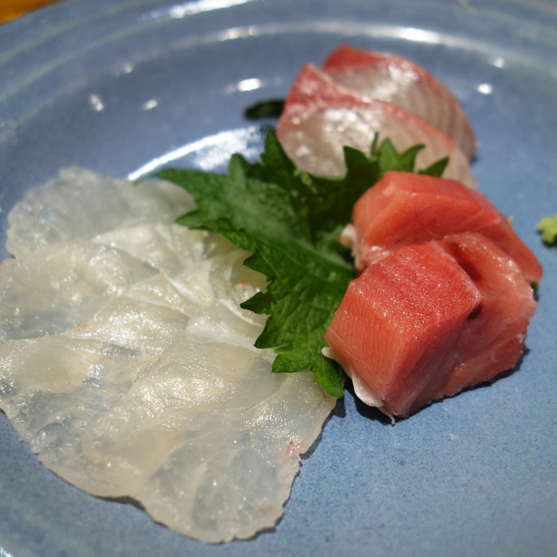 刺身盛り合わせ(はかた天乃 KITTE 博多店)