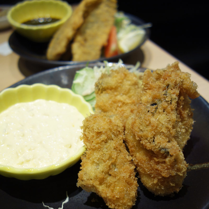 牡蠣フライ(はかた天乃 KITTE 博多店)