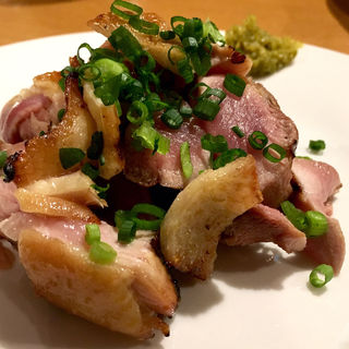 親鶏の塩焼き