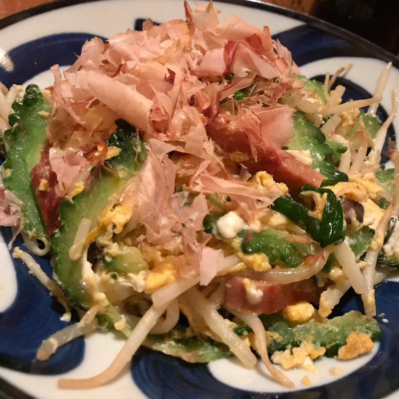 ゴーヤチャンプル(博多アカチチ3丁目)