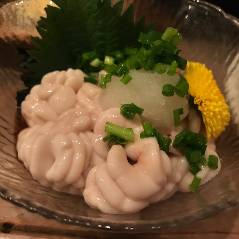 たら白子のおろしポン酢(鮮魚専門 二六丸)