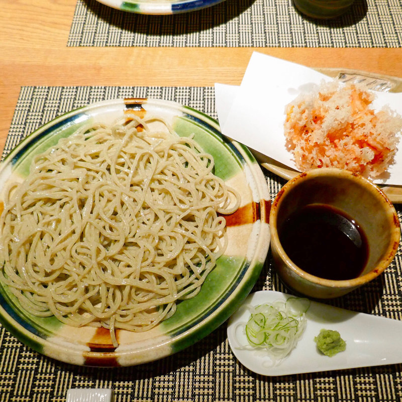 新そば 10割 富山産(手打ち蕎麦 志庵)
