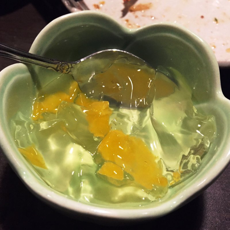季節果実のゼリー寄せ(海鮮個室居酒屋 福治 川崎駅前店)