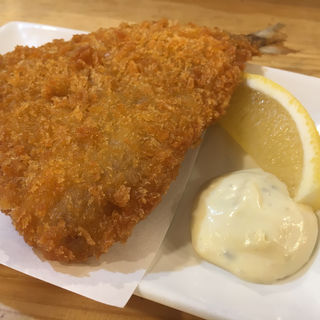 アジフライ(しらすくじら磯貝漁家磯貝)