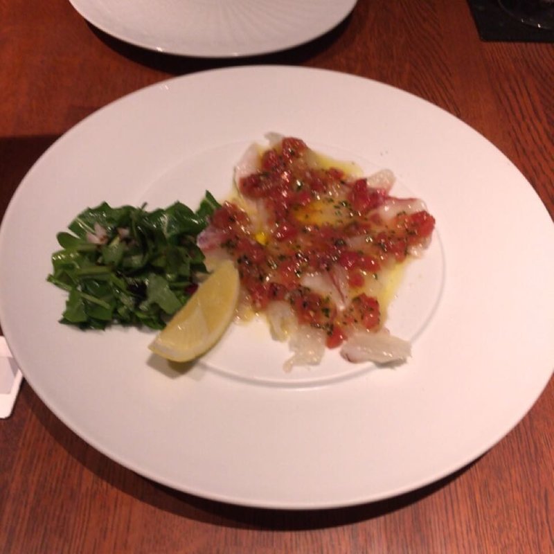 ディナーセット 高知産海援鯛のマリネ(エキ ポンテベッキオ ア オオサカ （ECHI PONTE VECCHIO A OSAKA）)