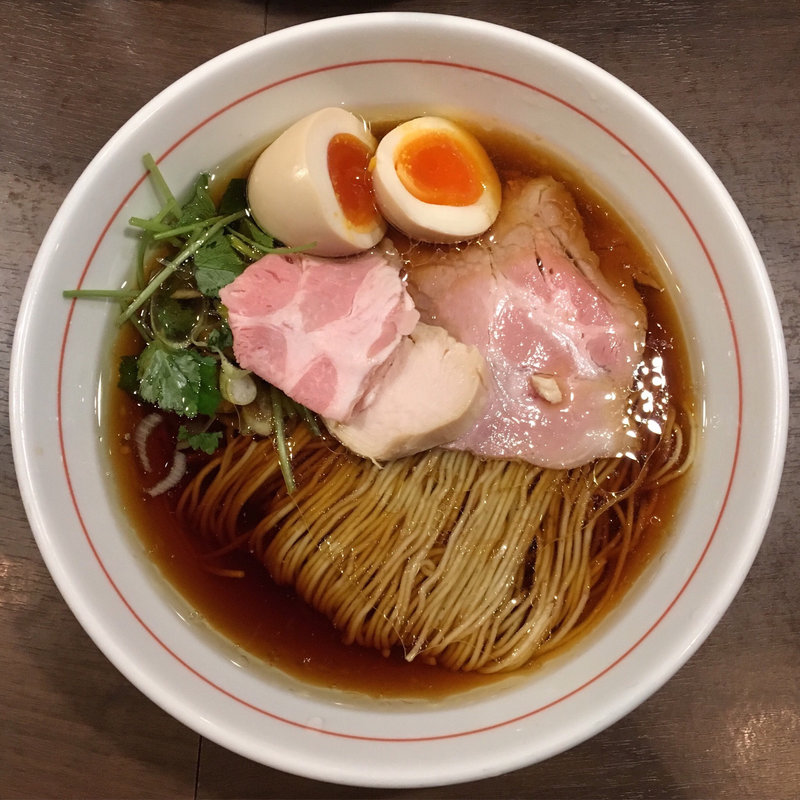 RAMEN 黒 味玉(八咫烏)