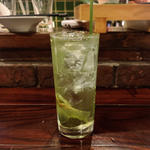 コウバシ緑茶割(いが嵐倉庫 )