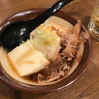 あんかけ豆腐(魚の四文屋 高円寺店)