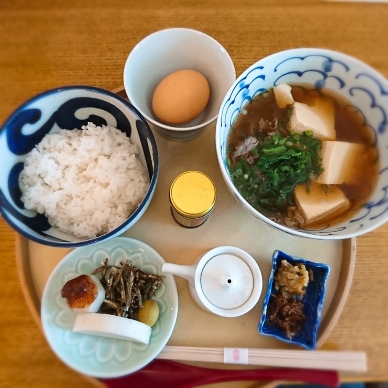 熊野牛の肉吸いセット(食堂ことぶき)