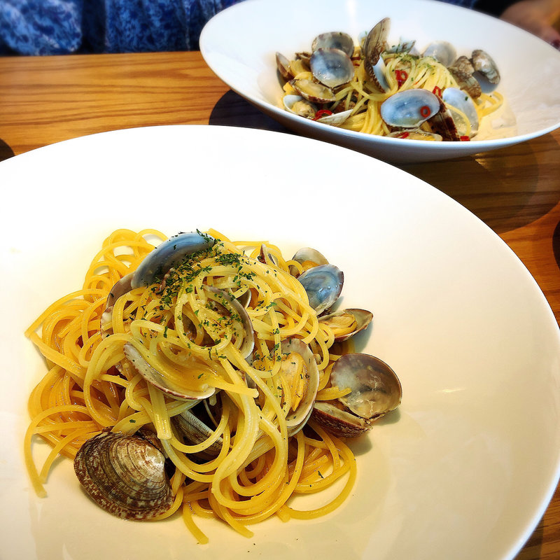 あさりのバター醤油パスタ(スパゲティ そら)