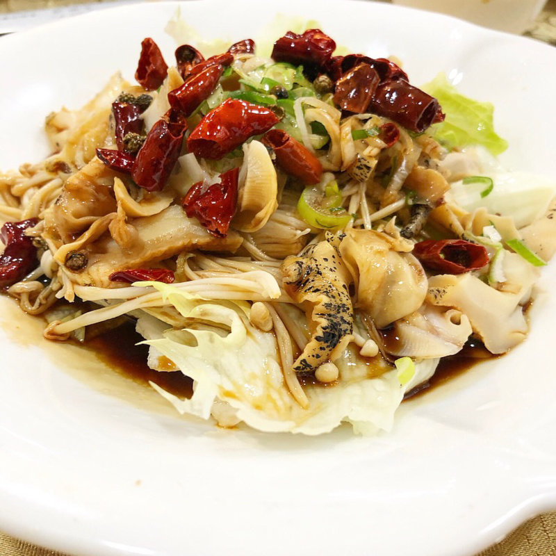 つぶ貝炒め(火枫源)