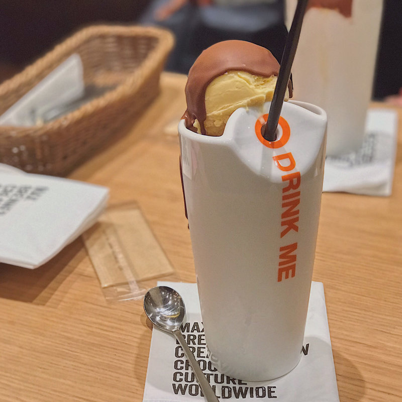 ピュアチョコレートグラニータ(MAX BRENNER CHOCOLATE BAR LUCUA osaka｜梅田)