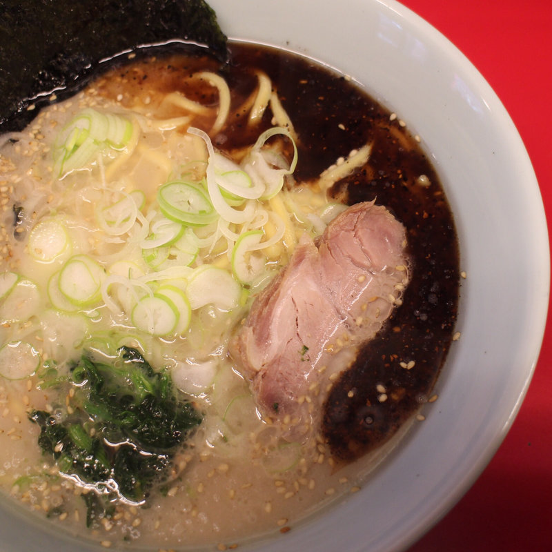 塩ラーメン＋マー油TP(ラーメン山岡家 南2条店)