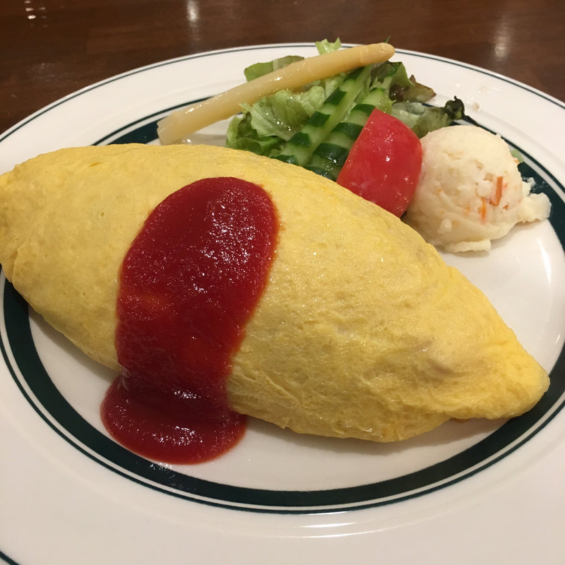巻きオムライス(洋食亭ブラームス ルミネ荻窪店)