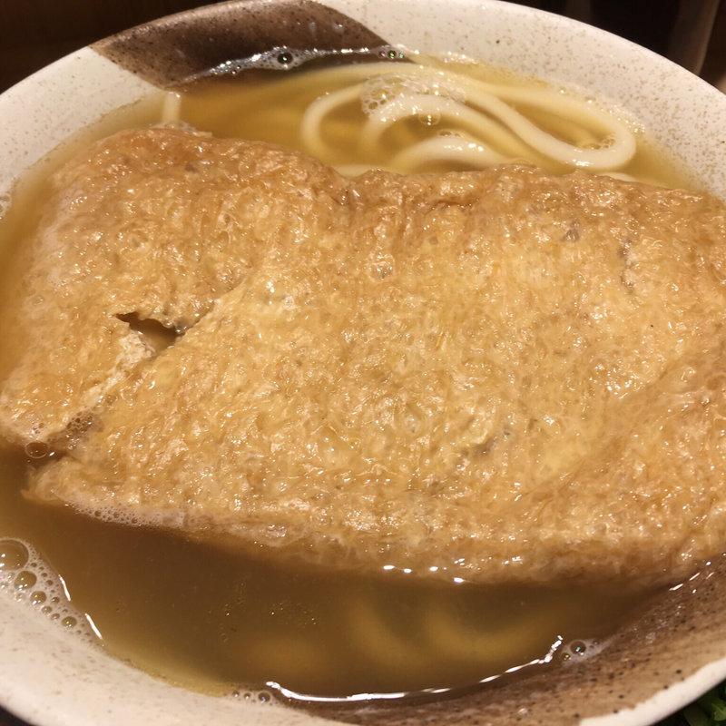 超肉厚きつねうどん(純愛うどん なでしこ 原点 )